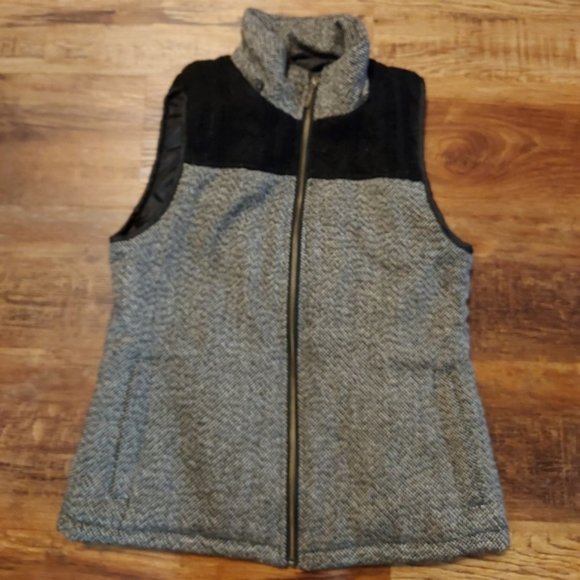 Natural reflections med vest black and white Tweed look - Picture 1 of 10